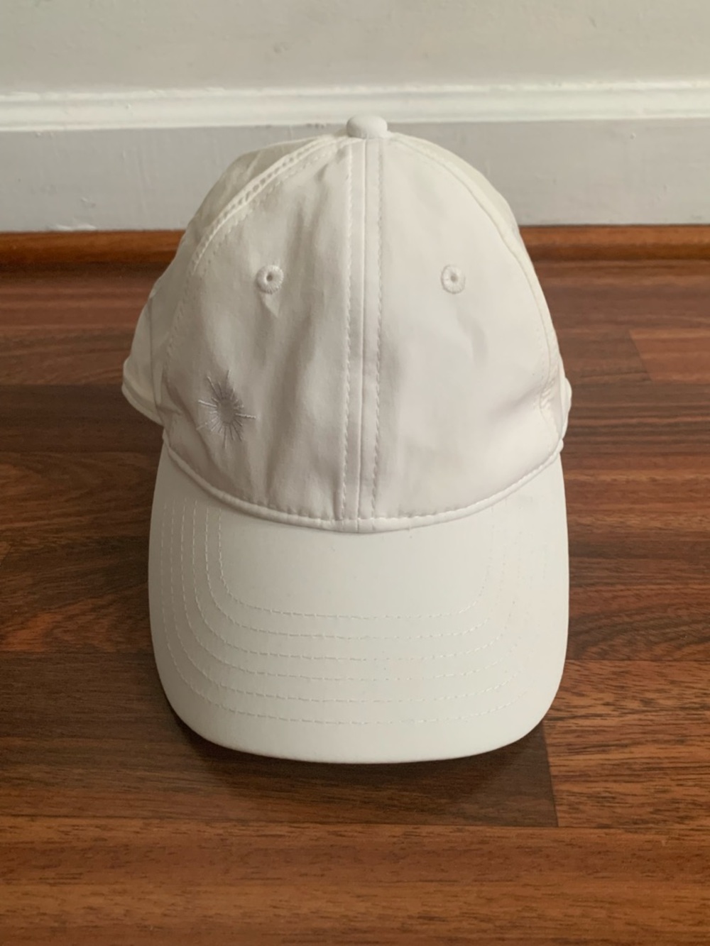 OFFLINE By Aerie Nylon Baseball Hat NWT White Lightweight Quick Dry Adjustable
